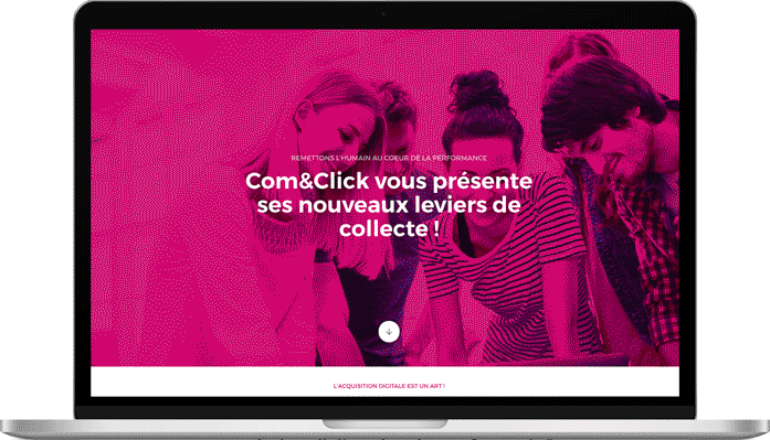 Exemple de Landing Page